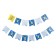 Paper garland on the tape "Happy Birthday, Son"