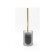 Sherine toilet brush, transparent color