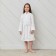 Waffel Baby Broke Me "BOHO" size 34 (122-128 cm) color white, 100% cotton 290 g/m2