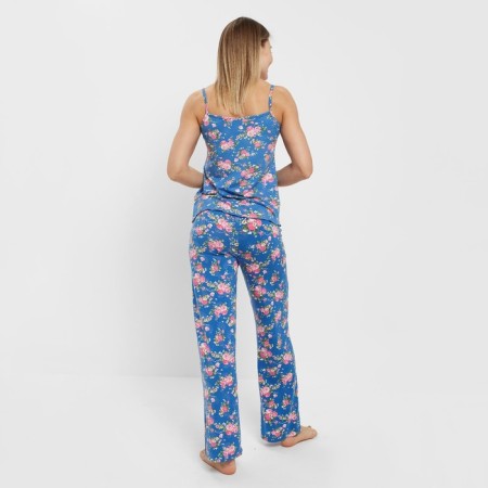 Female pajamas (T -shirt, pants) Indigo color, size 46-2