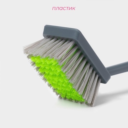Brush for utensils Green Day, rectangular, 28 cm-1