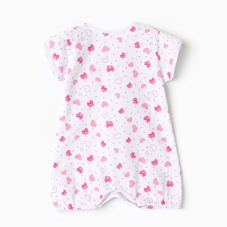 Sandwheel Children's "Alyosha", white color/hearts, height 80-4