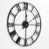 Wall clock, series: loft, "talent", discrete move, D-60 cm