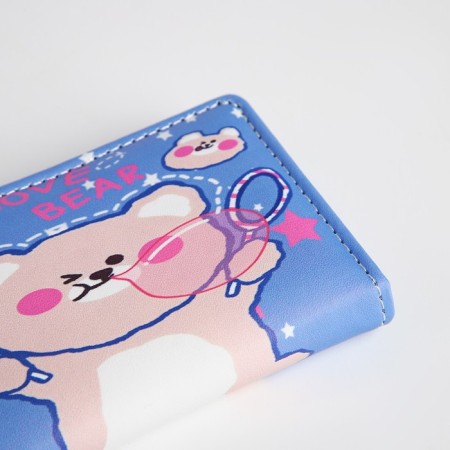 Wallet Children 12-01-13, 11*2*8 cm, department d/bill, d/card, d/coins, button, button,-2