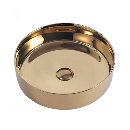 ABBER Bequem AC2109GG sink, invoice, 400x400x120 mm, gold color-2