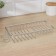Sponge stand and detergent mounted, 2 hooks, 26 × 11.5 × 4 cm, stainless steel, color chromium