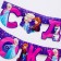 Girland on groves with a poster "Happy Birthday", length 210 cm, cold heart
