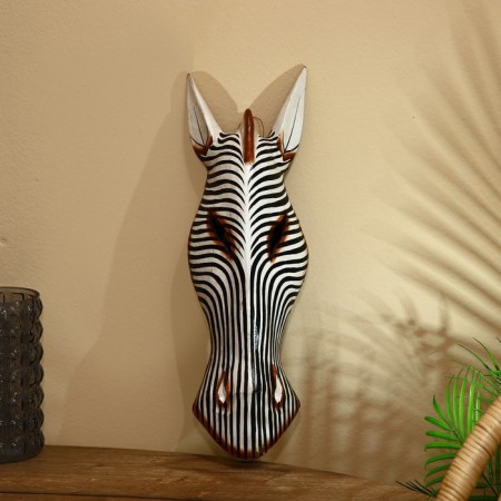 Mask "Zebra" Albezia 50 cm