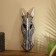 Mask "Zebra" Albezia 50 cm