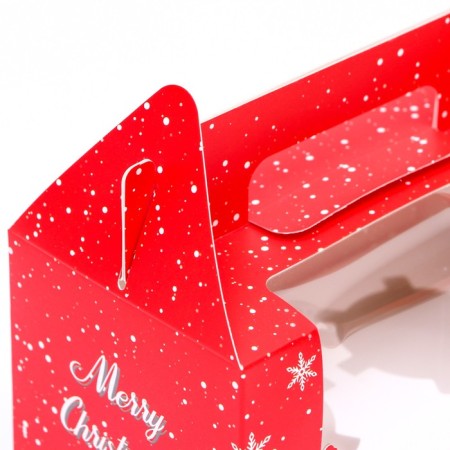 Box for 2 cupcake "Happy New Year!" 16.5 x 9.2 x 8.7 cm-7