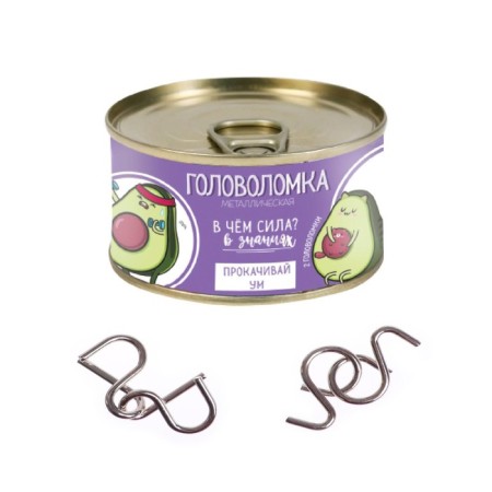 Набор головоломок «В чём сила?»,в банке-5