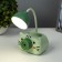 Board lamp "Kisa" LED 3W USB green 9.5x7.4x22 cm Risalux