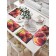 Set of napkins for setting the table "Bouquet of tulips", rectangular, size 32x46 cm, 4 pcs