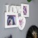 Photo frame-collage "Love" in 3 photos (plastic screen)