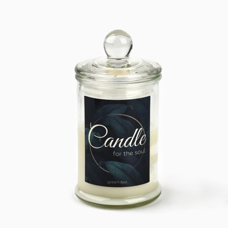 Candle in the bank "Candle", aroma green tea, 11 x 5.8 cm.-2