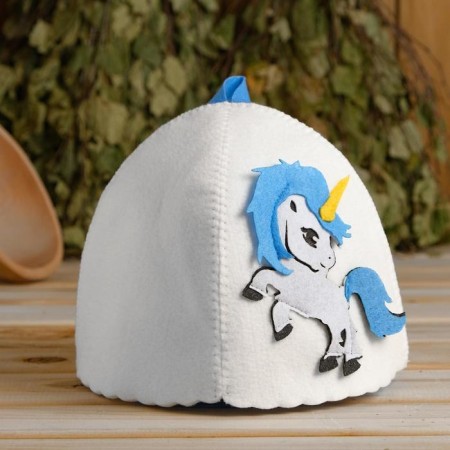 Bath cap with an application "Afelia"