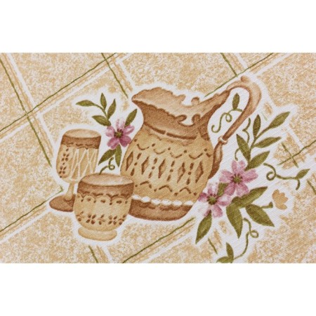 MEIWA tablecloth, oval, 132 x 178 cm, beige color-4