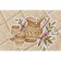 MEIWA tablecloth, oval, 132 x 178 cm, beige color