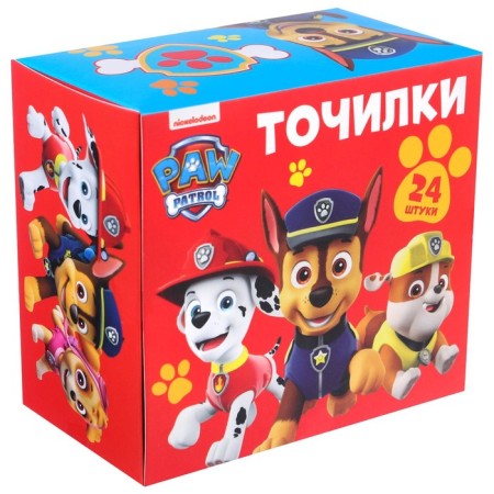 Plastic rectangular sharpener, PAW PATROL-1