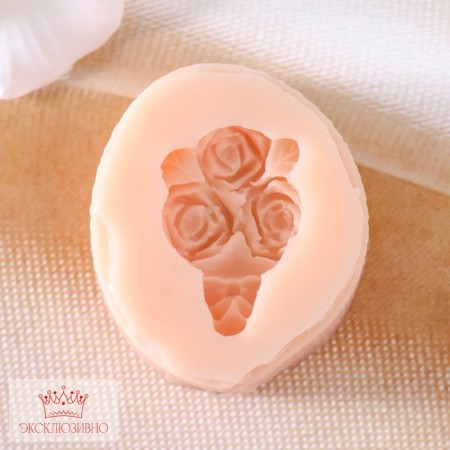 Silicone Mold "Bouquet of Flowers" 2.1x2.8 cm