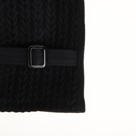 Gloves are female, dimensionless, without insulation, black color-2