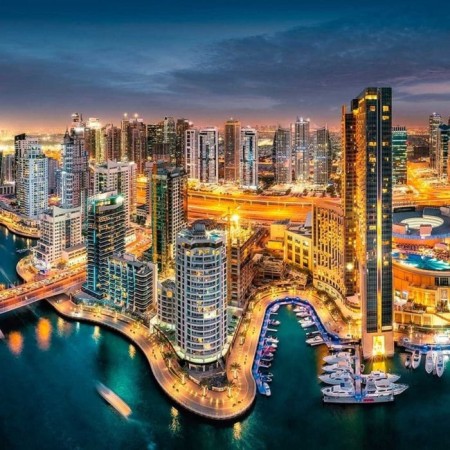 Puzzle "Gavan Dubai", 1000 elements-1