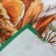 The fox towel TM Ethel: New Year's Forest, 40 × 67 cm, 100 % cotton, sarzha, 190 g/m²
