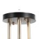 Chandelier N5031/3 COF+FGD coffee/gold 3x60W E27 60x60x24cm
