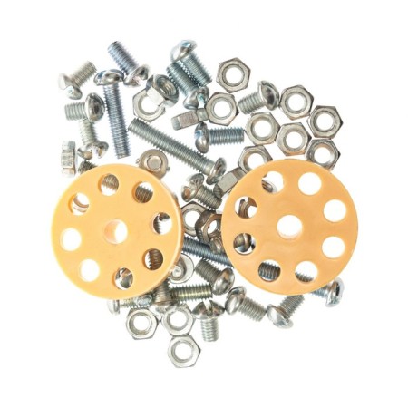 Metal designer No. 6 for labor lessons, 80 parts-5
