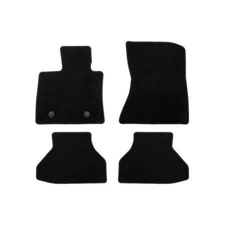 Rugs in the ECONOM salon for BMW X5 2006-2010, 2010-2013, SUV, 4 pcs., Textile