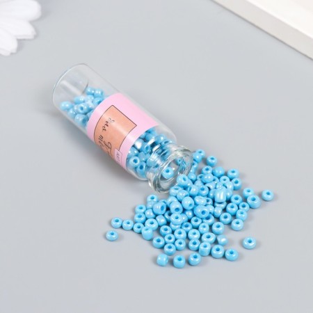 Bead 6/0 in the bottle "Sisy" 20 g ceramic shine 6x2x2 cm-1