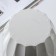 Kashpo for flowers with an insert "flute", 3 l, white color