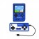 Game console MaxVi GSP-01, with a gamepad, AV cable, 8 bits, 500 games, blue