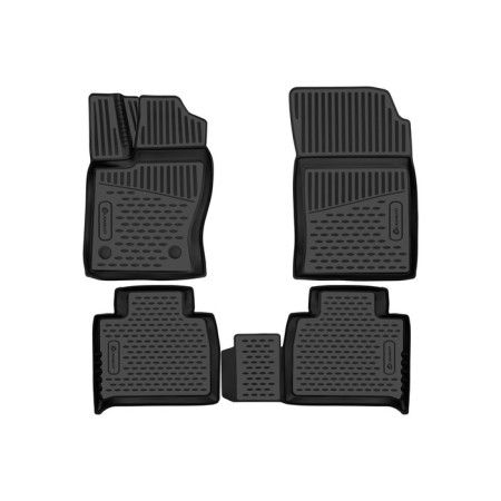 3D mats in the salon for Tank 500 2022-, 4 pcs.