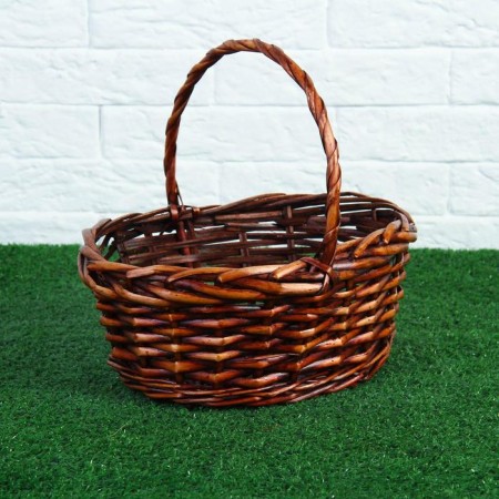 Set of wicker baskets, willow, 3 pcs-4