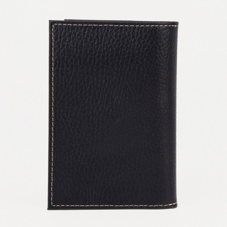 Cover for auto documents and passports, black color-1