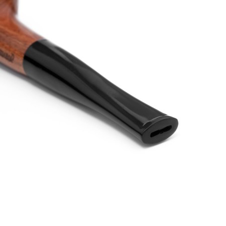 Chicken pipe for tobacco "Commander premium", classic, red tree, length 15.4 cm, D-1.8-2