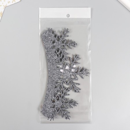 Harvesting for creativity "Crown", color graphite, 18 cm (set 2 pcs)-3