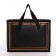 Tarmosumka with a zipper, 14 l, black/yellow color