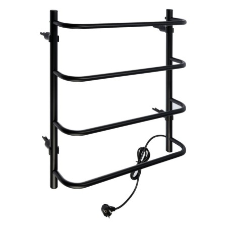 Electric towel Zein PE-07 "Bridge", 500x600 mm, 4 crossbars, black-2