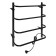 Electric towel Zein PE-07 "Bridge", 500x600 mm, 4 crossbars, black