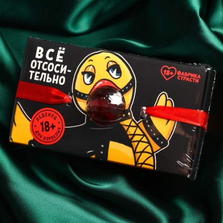 Lollipop “All”, taste: strawberries with cream, 30 g (18+)-5