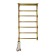 Rolarmist electric Domoterm "Orpheus" P7, 400x800 mm, with a shelf, left, bronze