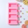 Form for ice cream shares "Monica", silicone, 19.5 × 11 cm, 4 cells (6.7 × 3.2 cm), color mix
