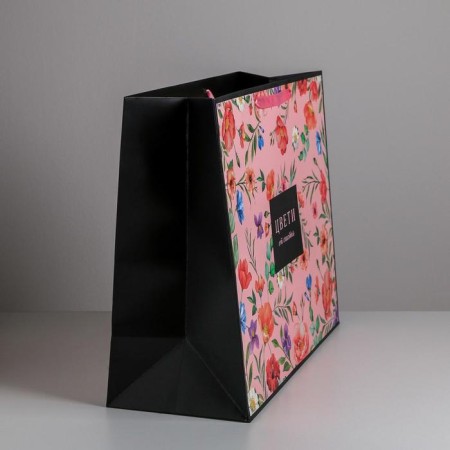 Gift Package Laminated, packaging, "flowing", XL 49 x 40 x 19 cm-2