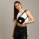 Plush bag "bear", black color