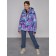 Ski jacket female winter, size 44, purple color