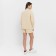 Women's costume (blouse, shorts) minku: enjoy is beige color, size 42