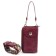 Cross-Bodi bag, lightning department, burgundy color