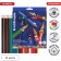 Pencils 24 Colors Erichkrause "Color Friends", plastic, trihedral, euro suspension
